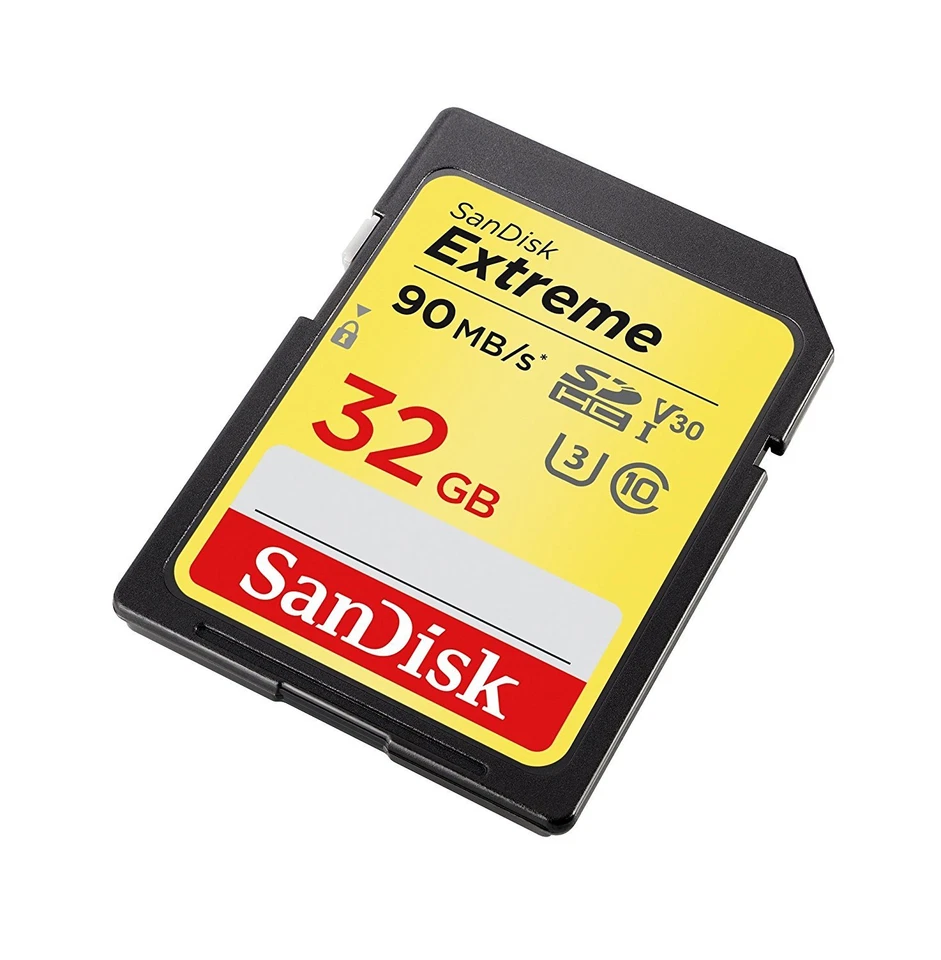 SanDisk Extreme 32GB SDHC 90 MB/S UHS-1 SD Class 10 Memory Card SDSDXVE-032G U3 - Image 3 of 3