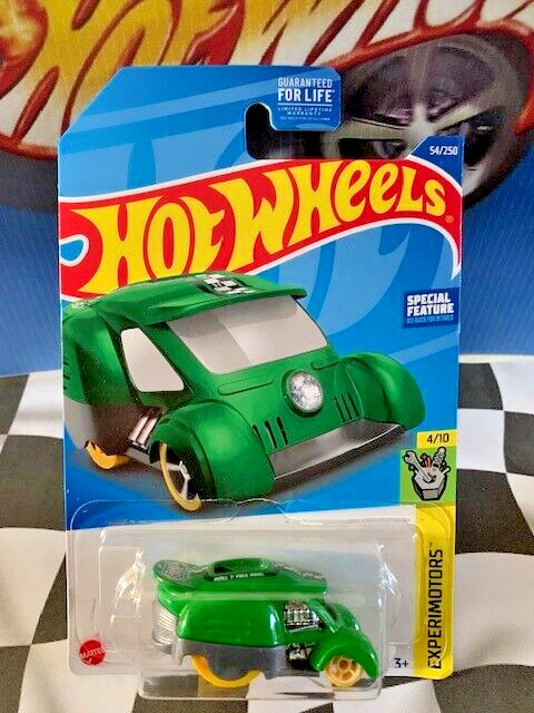 Hot Wheels 2022 HW Experimotors 4/10 054 See Me Rollin' Green OH5/DICE