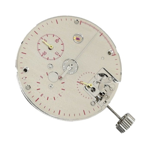 4-Hand Mechanical Watch Movement With Chronograph Hand For Seagull ST1901 TY2901 - Picture 3 of 7