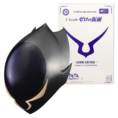 Full Scale Works CODE GEASS Lelouch of the Rebellion 1/1 Scale Zero Mask Mint