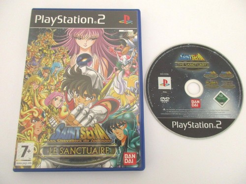 Jeu PlayStation 2 PS2 - Saint Seiya : Les Chevaliers Du Zodiaque - Le Sanctuaire - Version Française, Bon état