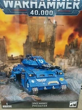 Space Marines Predator - Warhammer 40k 40,000 Model New!