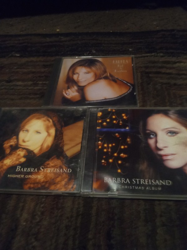 3 BARBARA STREISAND CDS POP/VOCAL/XMAS