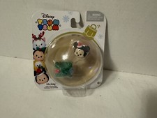 Disney Tsum Tsum Mickey with Stackable Holiday Accessory Santa Christmas Lights