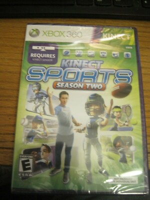Kinect Sports Season Two (Microsoft XBOX 360) NEW SEALED FREE SHIPPING