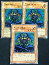 YUGIOH MAHA VALIO MRL-012 SUPER X3 PLAY/EDGE WEAR