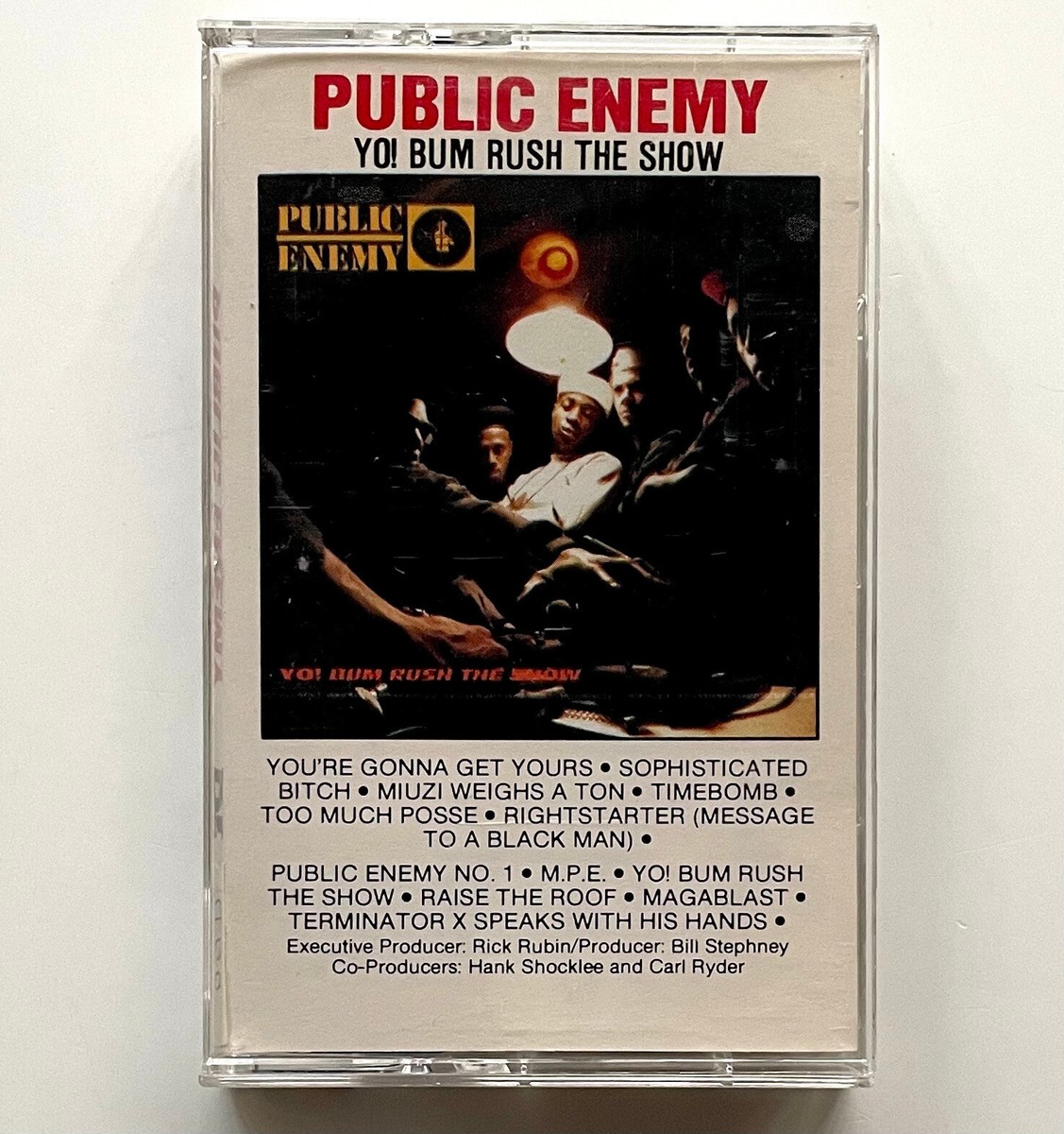 Vtg 1987 PUBLIC ENEMY Album YO BUM RUSH THE SHOW Lp Cassette