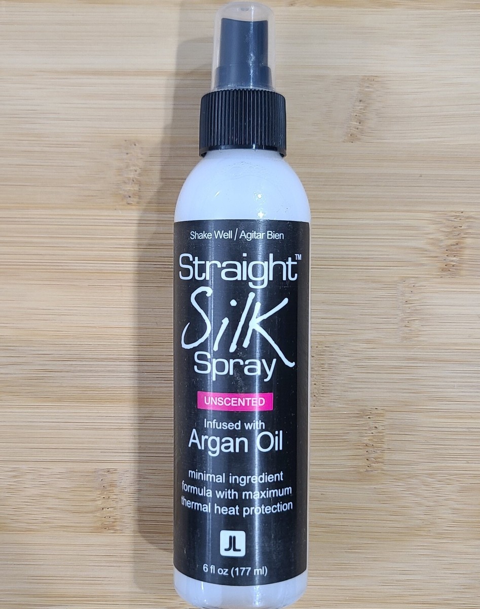 Straight Silk Spray with Moroccan Argan Oil | Hair Straightening