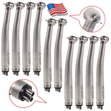 10* Yabangbang Dental High Speed Handpiece Push Turbine 4 Holes Fit NSK Pana Max