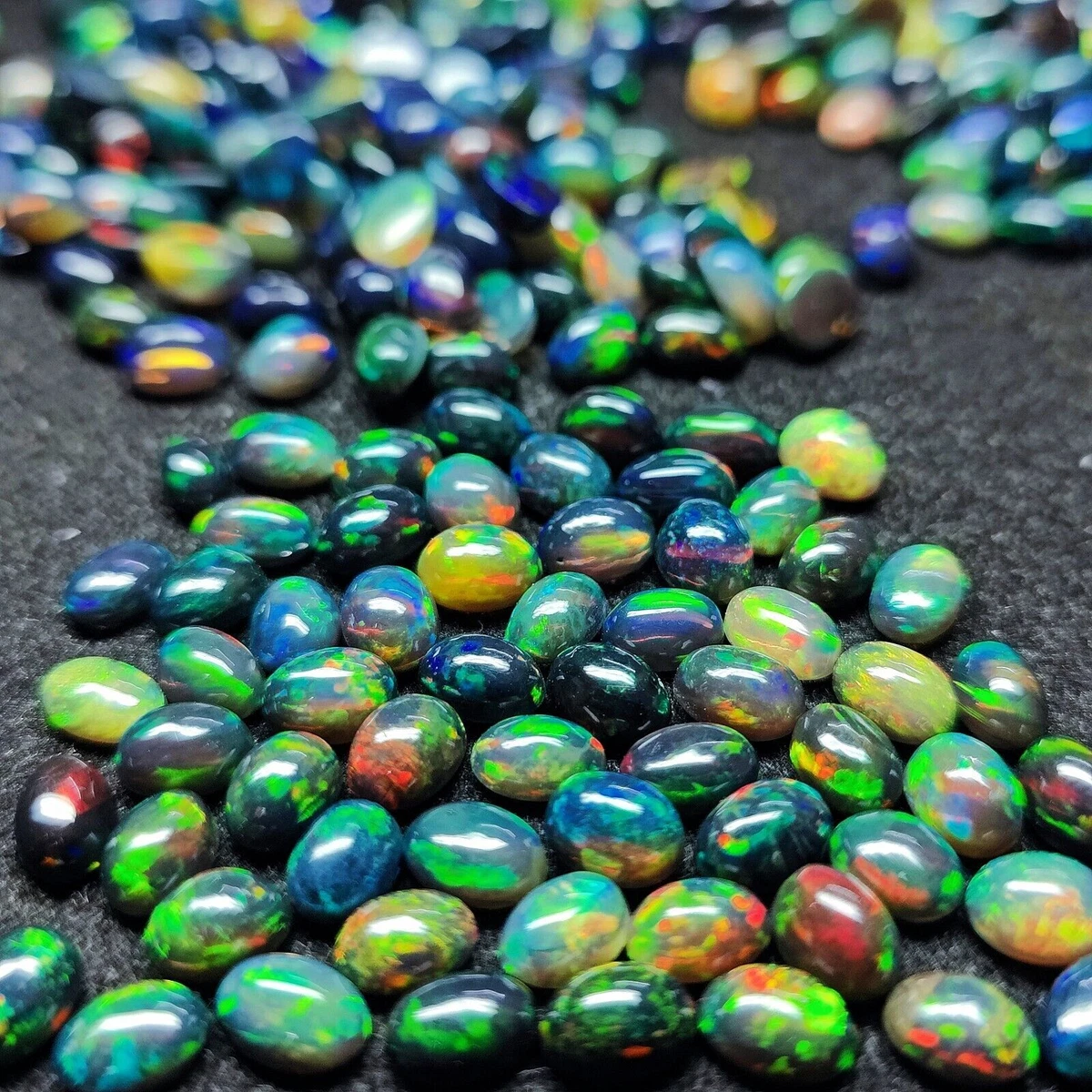 Black on sale opal birthstone