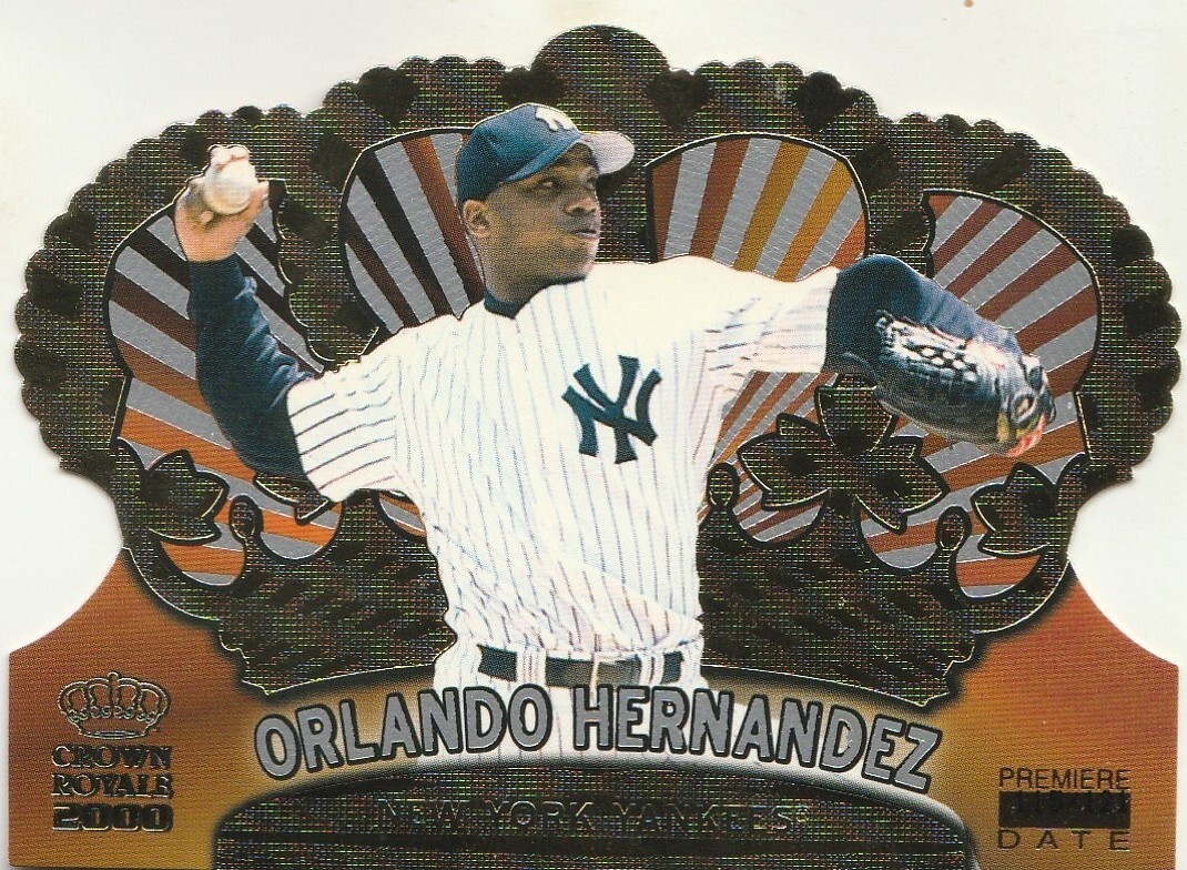 2000 Crown Royale Premiere Orlando Hernandez #94/121 Baseball Card