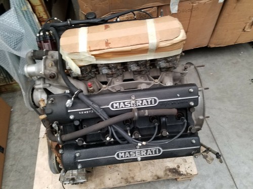 MASERATI BORA TYP AM 117 NEUER ALTER LAGER EUROPÄISCHER UNGESTEMPELT 4,7L MOTOR NOS - Bild 1 von 3