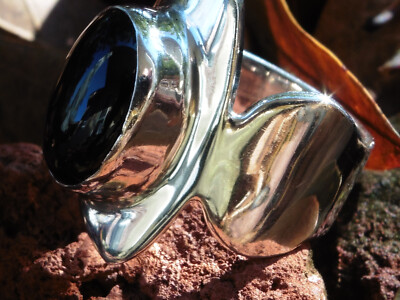ATI Black Modernist Onyx Ring