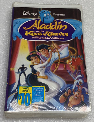 Aladdin and the King of Thieves (VHS, 1996)factory Sealed