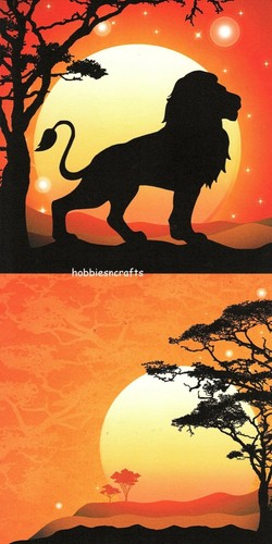 Crepuscolo Safari Hunkydory Punzonatura Pacchetto Campione 12 Sheets 135gsm Lati - Picture 7 of 7