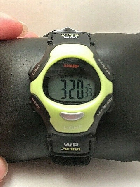 sharp digital watches
