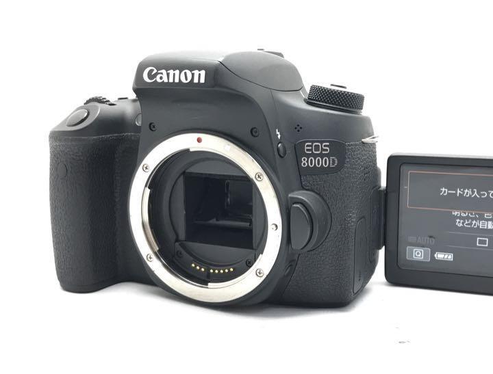山*田様 CANON キャノン カメラ EOS8000D（W） 稼働品 一式 レ CANON（キャノン） デジタル一眼レフカメラ EOS8000D ズーム
