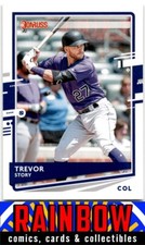 2020 Donruss #166 Trevor Story Baby Shark Emoji