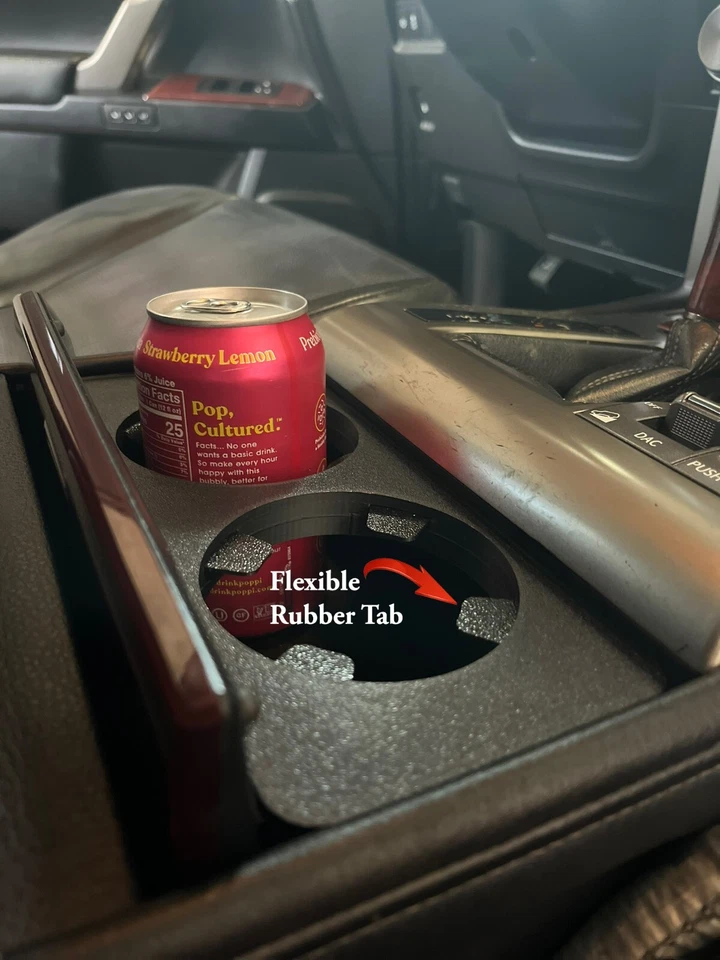 Inserto portavasos consola central GX460 para Lexus GX 460 2010-2013 Foto 2 de 4