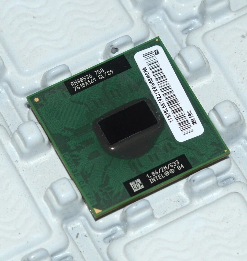 Intel Pentium M 750 Processore 750 1.86GHz 533MHz SL7S9 CPU PM750 - Image 3 of 4