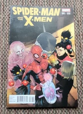 Spider-Man And The X-Men #1 Bengal Variant Cover HTF Elliott Kalan Marco Failla