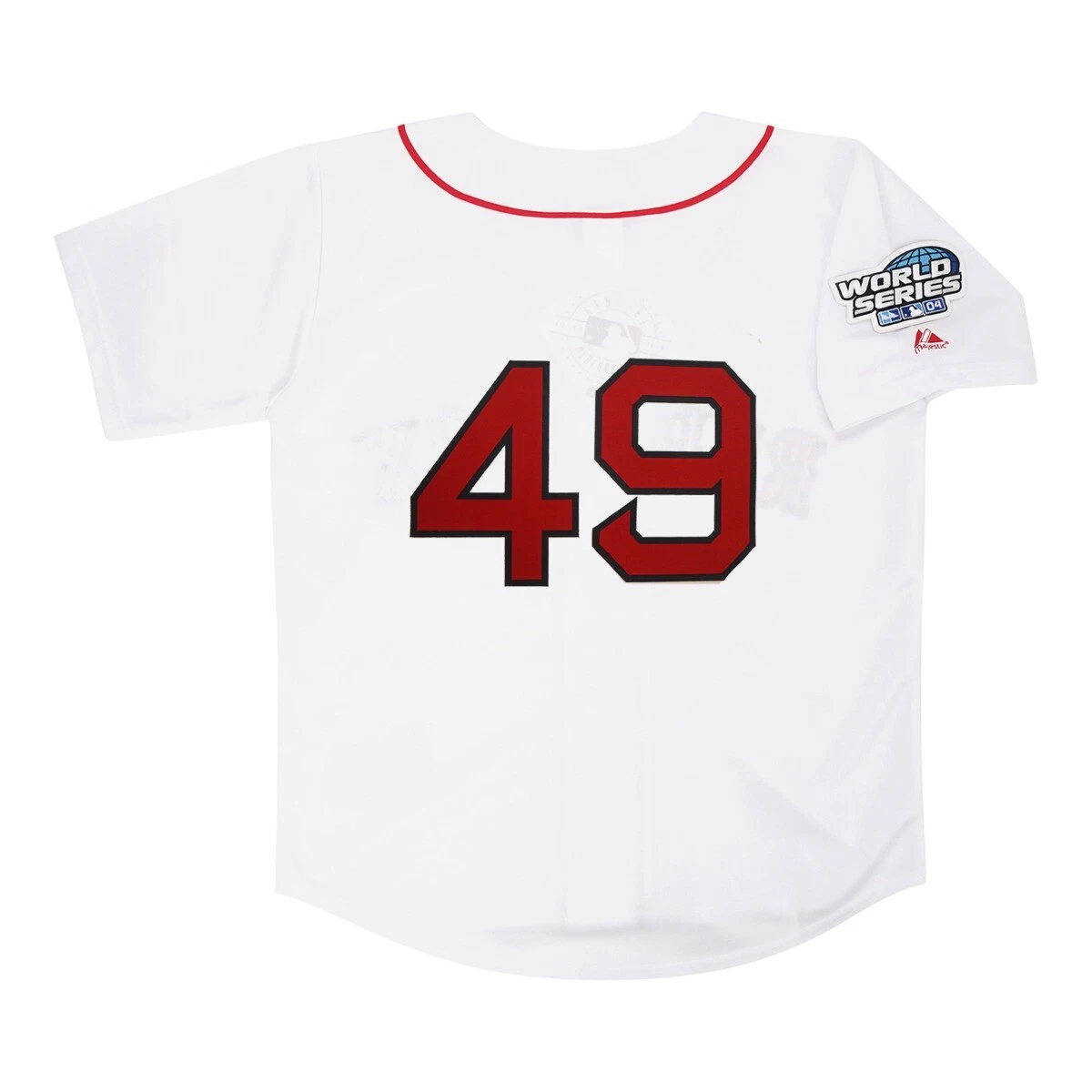 Tim Wakefield 2004 Boston Red Sox Home White World Series Jersey Men's  (S-3XL)