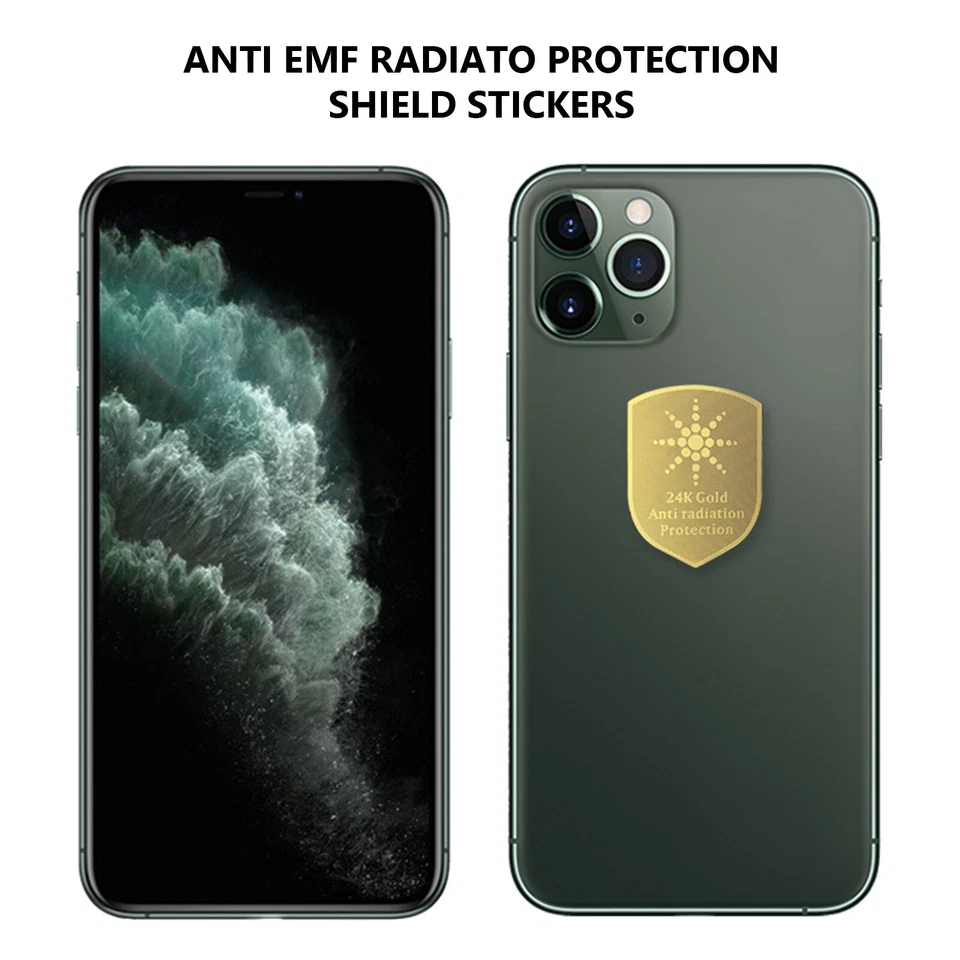Adesivo Protezione Radiazioni EMF EMR Shield Telefono Bloccante Radiazioni Sticker - Immagine 2 di 4