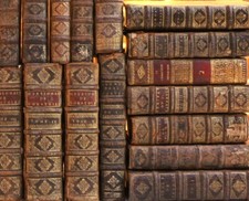 17th-Century Antique Book - Decorative Leather Binding - Antiquarian Book 1600s