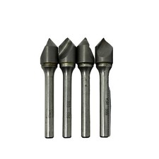 Lot of 4 Countersink Drill Bits SGS 1/2" x 82 Degrees Made in USA