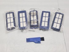 New LOT OF 5 Replacement UNIBODY FILTERS FREE CLEANING TOOL for eufy Robot Vac
