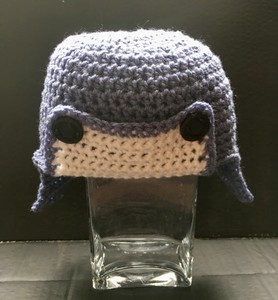 crochet aviator hat