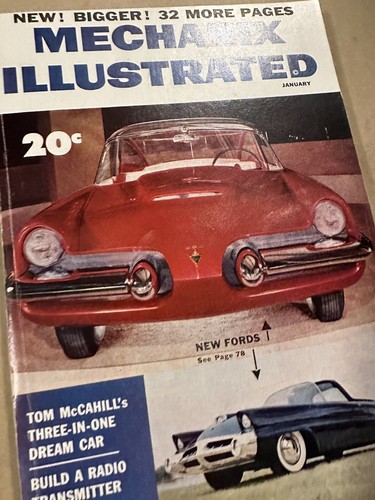 MECHANIX ILLUSTRATED MAGAZINE JANUARY 1954 - Picture 19 of 19