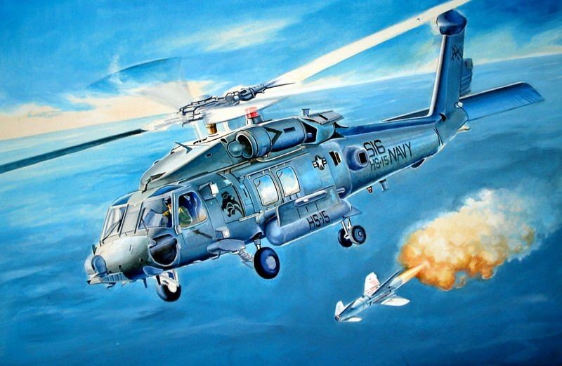 Hobbyboss 87234 - 1:72 HH-60H Rescue Hawk (Early Version) - New