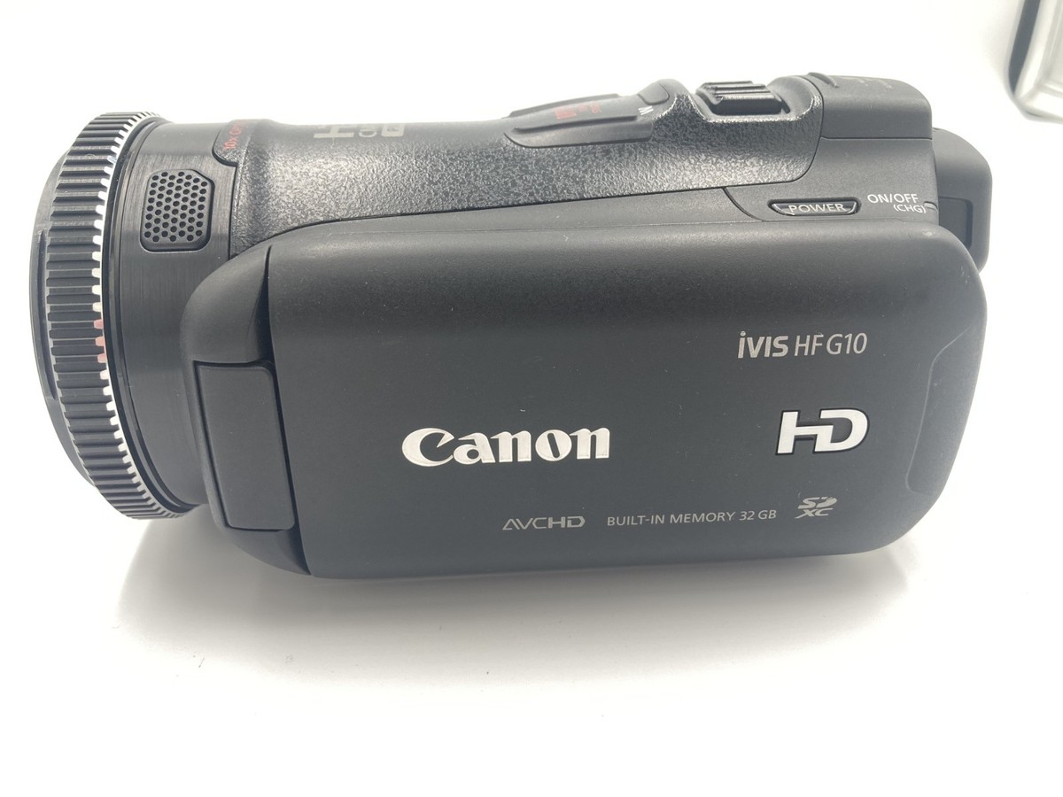 Canon iVIS HF G10 Camcorder Digital Video Camera 10x Optical Zoom