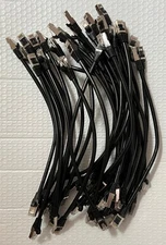 Lot 33pcs 33x 1ft 12" Cat6e RJ45 Ethernet patch short Cables