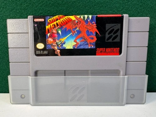 Super Metroid (Super Nintendo SNES, 1994) Authentic. Working. Standard variant