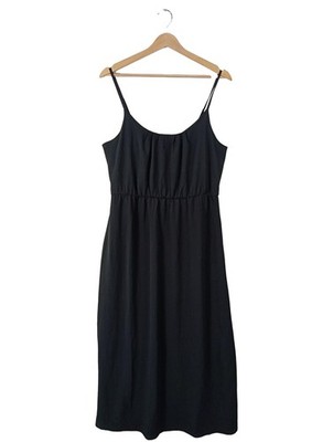 VERO MODA Trägerkleid Damen Kleid Gr. DE 40 schwarz Casual-Look