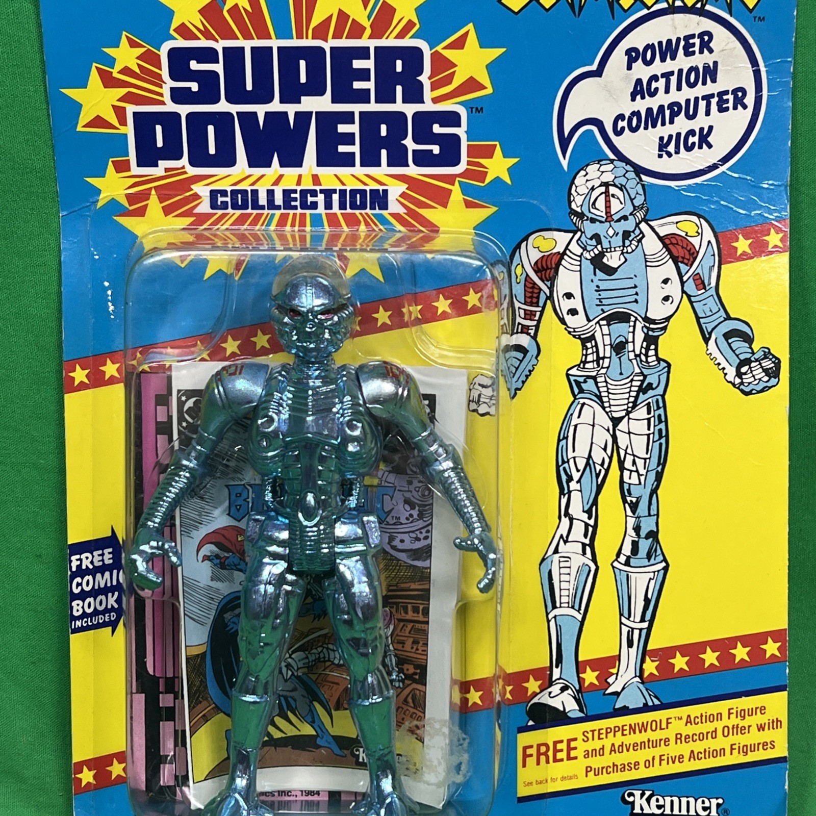 Super Powers Brainiac Vintage 1984 Kenner - SEALED NEW