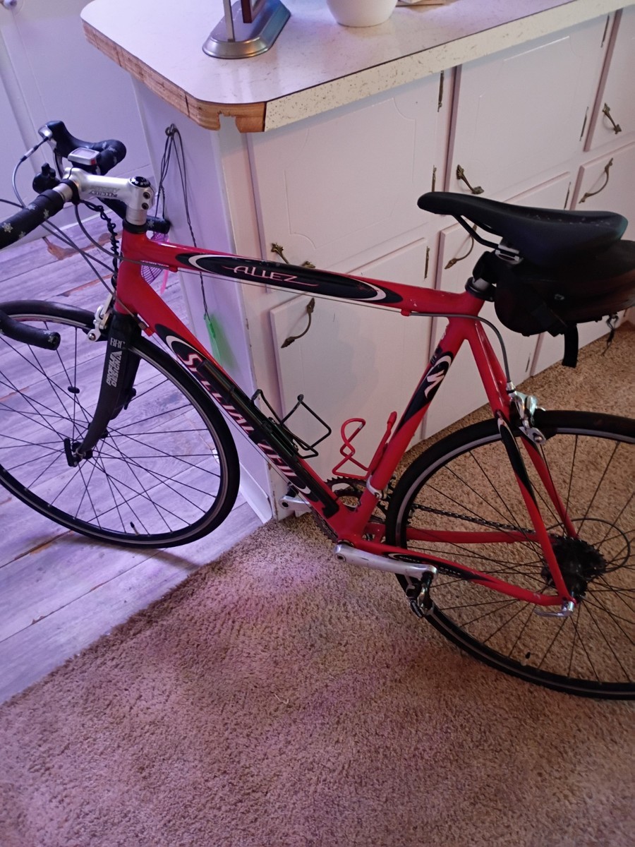 Specialized Allez レッド 700C Specialized Allez Road Bike Red 700C Drop Bar Caliper Brakes