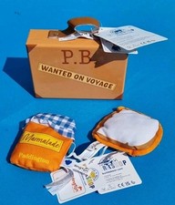 BUILD A BEAR Paddington Bear Marmalade Wristie Suit Case Wanted On Voyage BNWT 