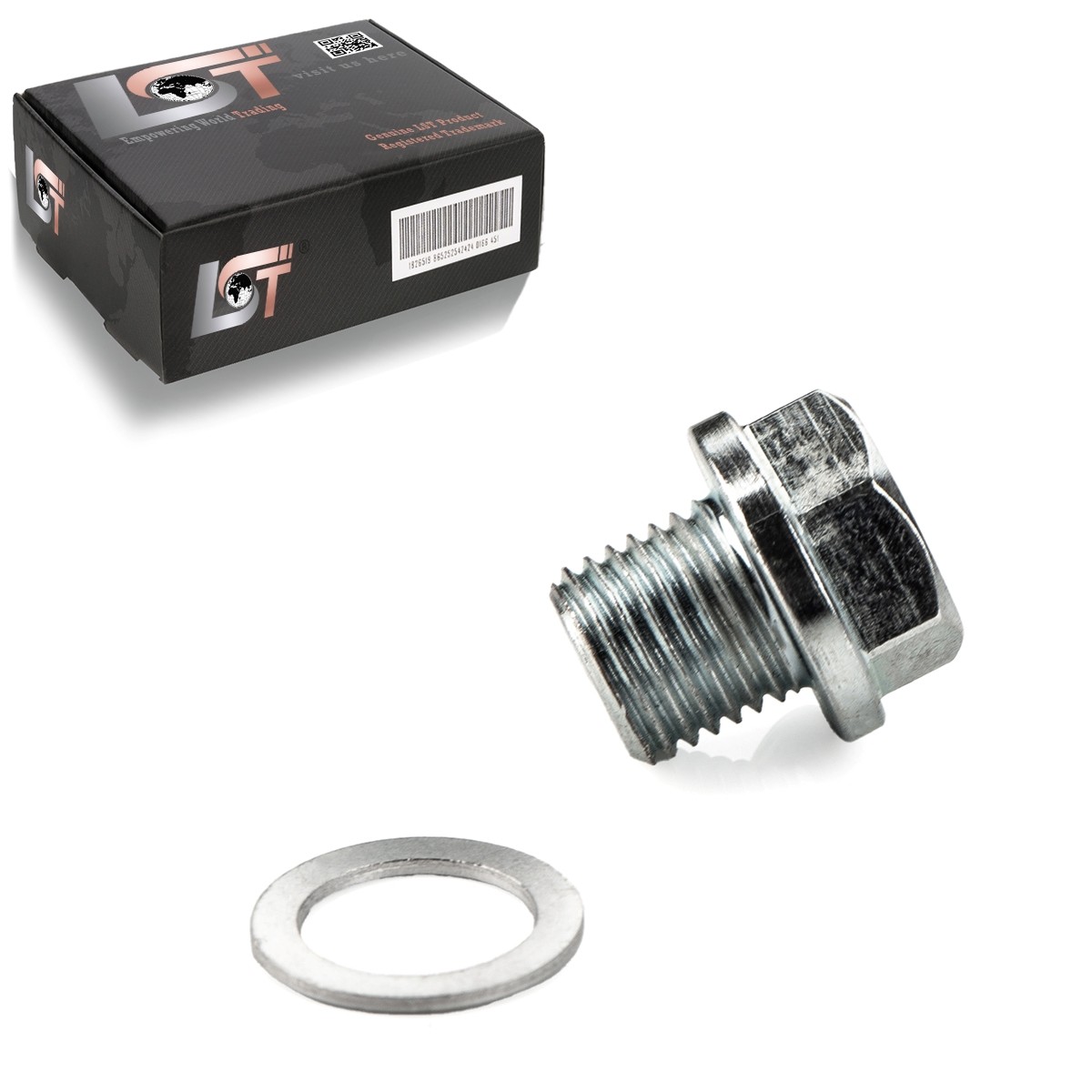 Oil drain plug with seal / gasket closure plug oil pan for CITROEN