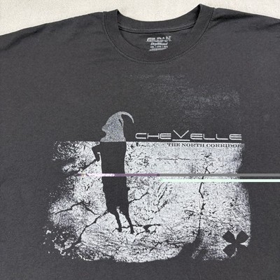 2016 Chevelle The North Corridor Tour Band T Shirt Size XL Black