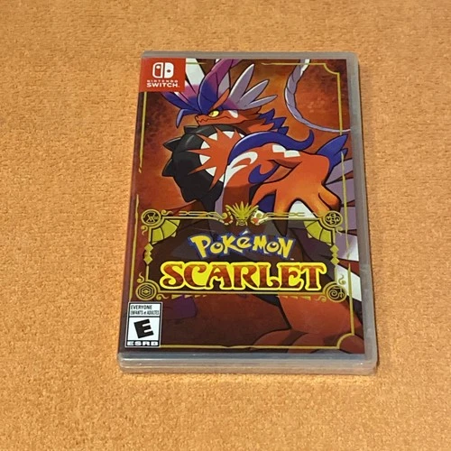 Pokemon Scarlet Nintendo Switch Video Game CIB sealed