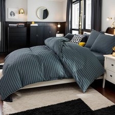 Bedding Duvet Cover Queen Size Premium 100 Cotton Super Soft Collection Ligh...