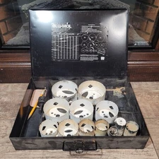 Blu-Mol 12 Piece Bi Metal Hole Saw Set With Case