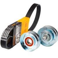 Continental Ctam 6PK1605 Keilrippenriemen + Rolle FüR Astra H Zafira 1.7 Cdti