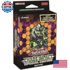 Yu-Gi-Oh! Chaos Impact Special Edition Deck - 3 Booster Packs + 2 SR Cards