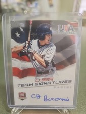2015 Panini USA Baseball Box Set 15u National Team C.J. Brown #4 Autograph /299
