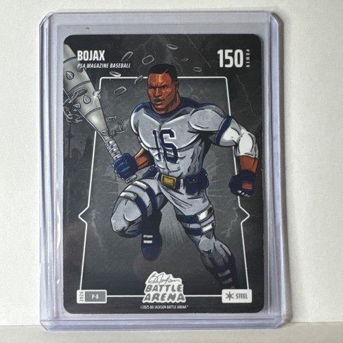 2025 Battle Arena Bo Jackson BoJax 150 Power P-8 Steel PSA Mag Baseball Promo