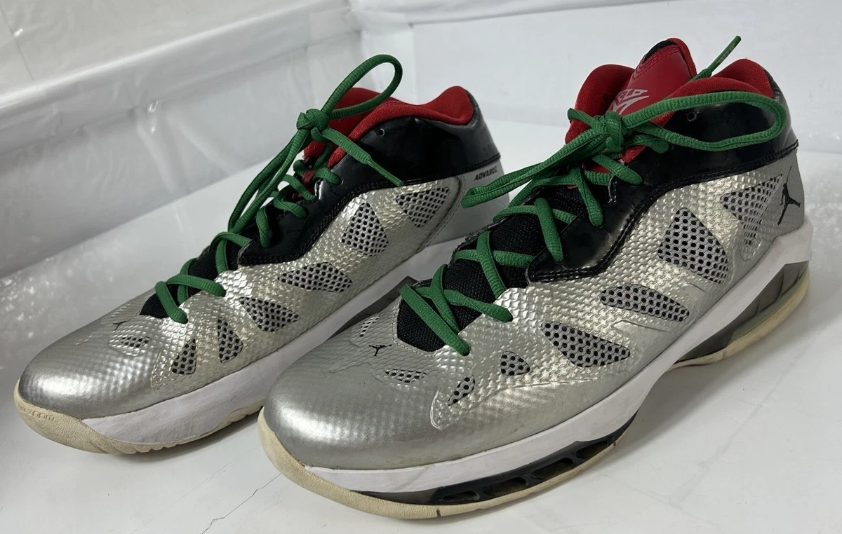 Jordan Melo M8 Advance Metallic Silver Black for Sale